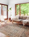 Loloi II Loren Charcoal/Multi 3-6 x 5-6 Accent Rug