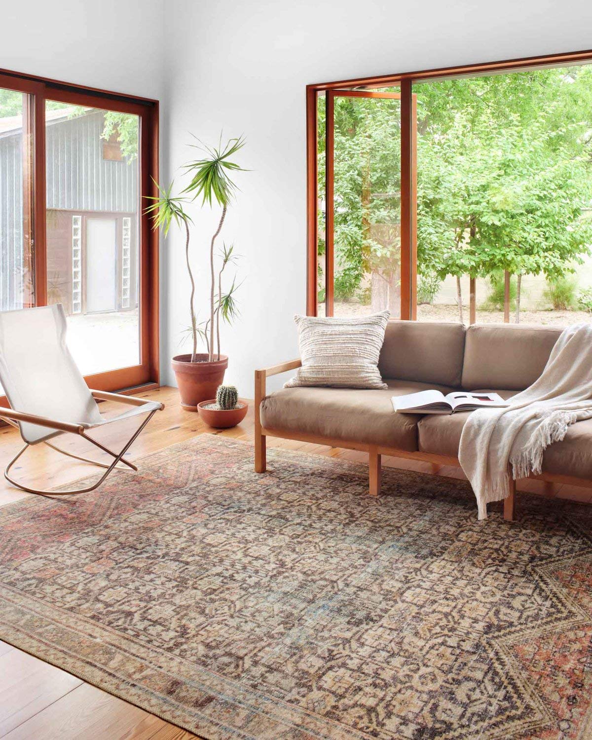 Loloi II Loren Charcoal/Multi 3-6 x 5-6 Accent Rug