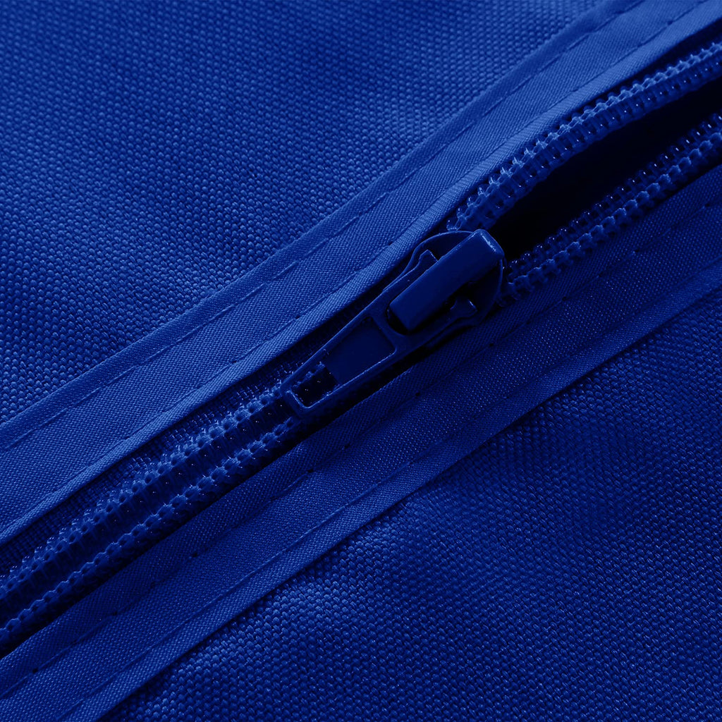 Saraflora Outdoor And Indoor Tablecloth -60X84 Inch, Blue, Wrinkle Free Washable Waterproof Table Cloth With Umbrella Hole And Zipper Rectangle Table Cover For Spring/Summer/Patio/Picnic/Bbqs/Party