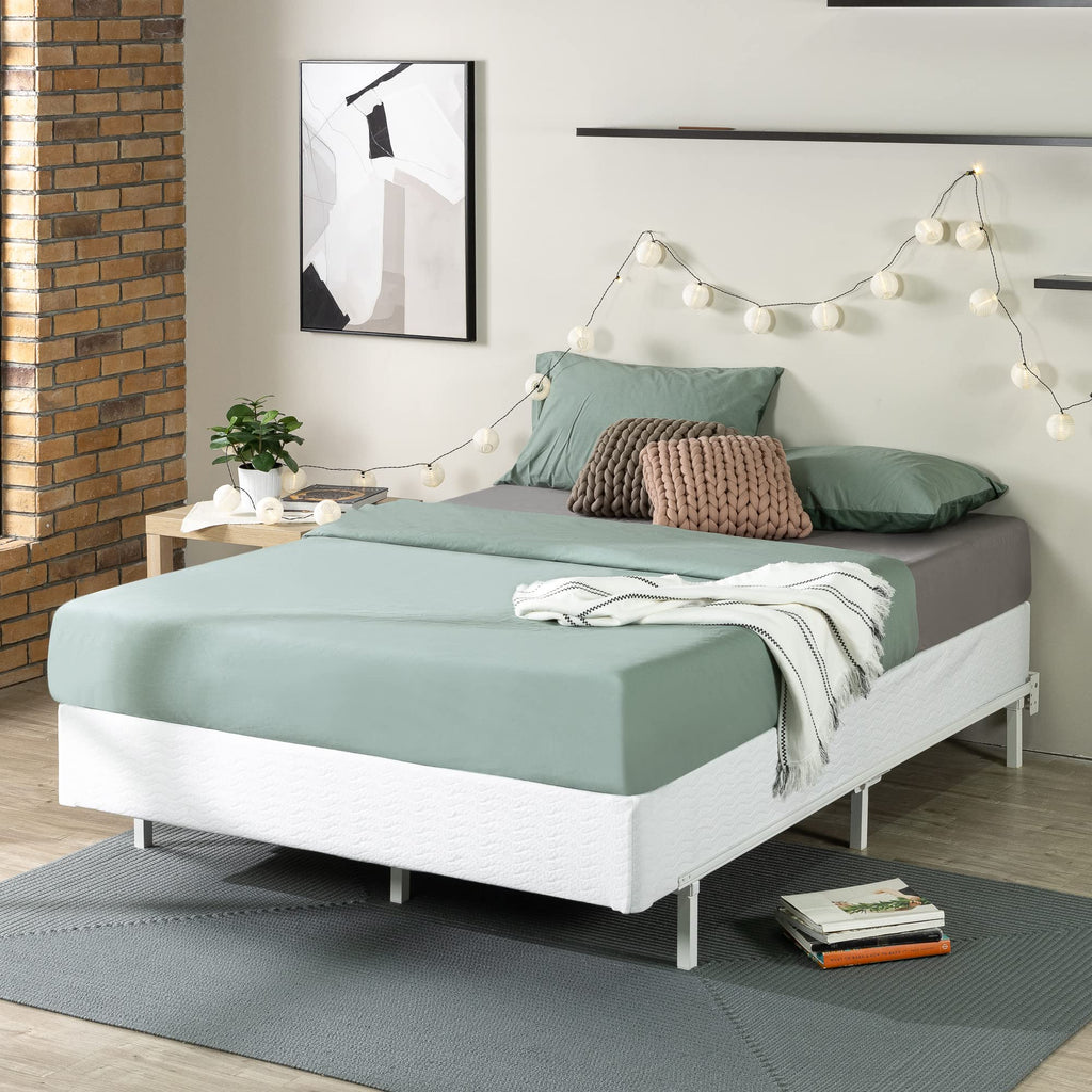 Zinus 9 Inch Metal Smart Box Spring With Quick Assembly / Mattress Foundation / Strong Metal Frame / Easy Assembly, King