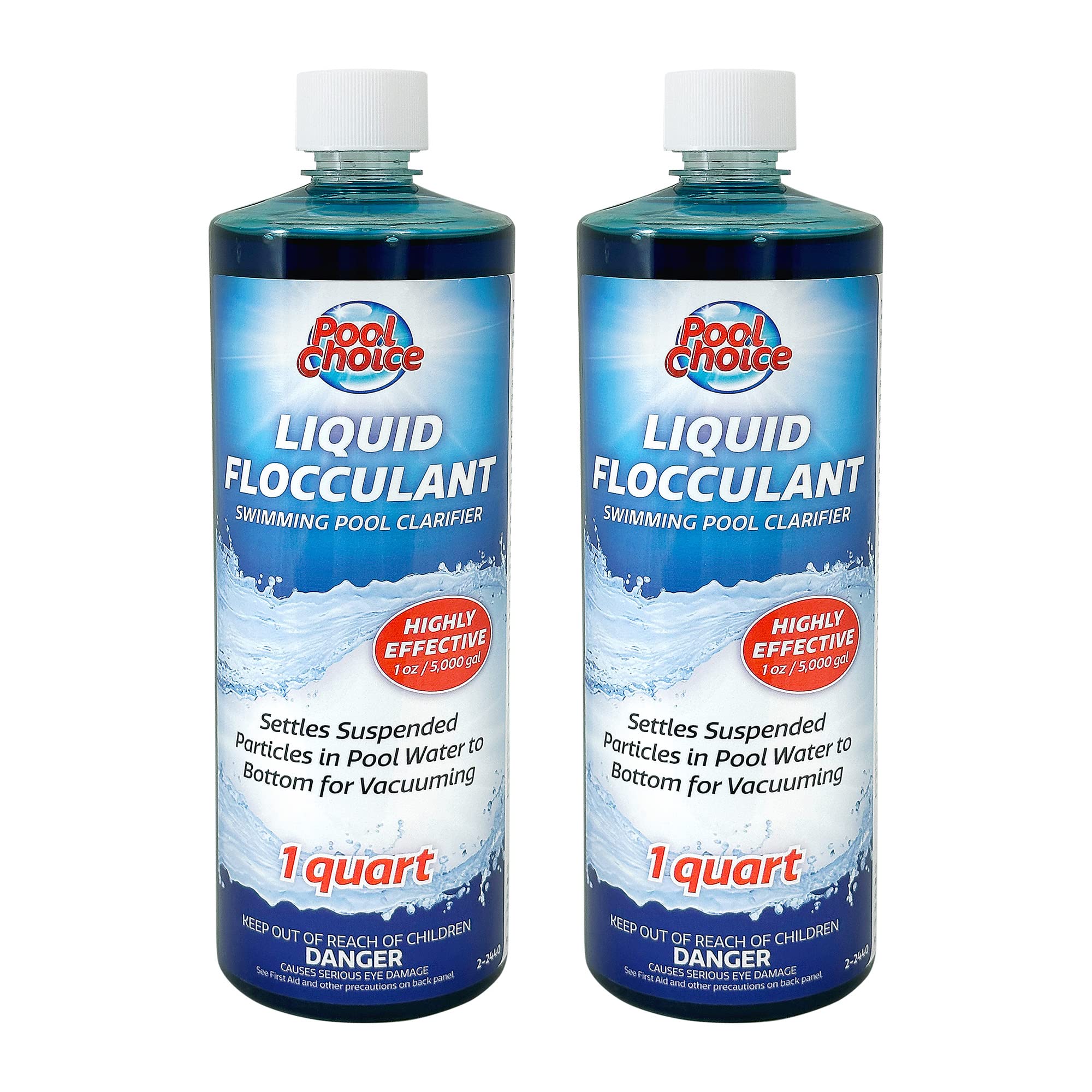 Spachoice 2-2440-02 Flocculant For Pool, 1-Quart, 2-Pack