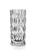 Vase - Round Opening Glass Crystal Vase - for Flowers - Roses - Designed - 10.8 H - by Barski - Made in Europe