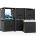 Mavivegue 6 Cube Storage Organizer, Closet Organizers and Storage, Cube Storage Shelf, Easy to Assemble with Storage Drawers, DI