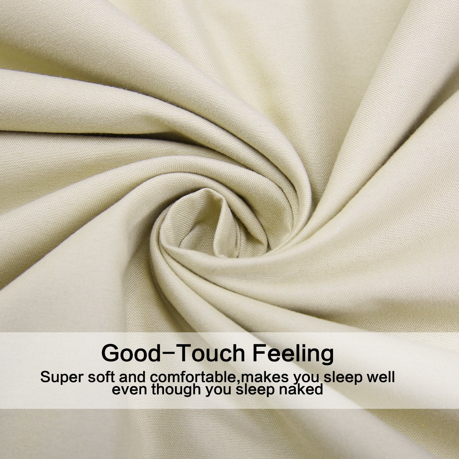 4 Piece Bed Sheet Set (Queen,Camel) 1 Flat Sheet,1 Fitted Sheet And 2 Pillow Cases,Brushed Microfiber Luxury Bedding With Deep Pockets