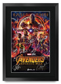 HWC Trading Avengers Infinity War Robert Downey Jr 16 x 12 inch Gifts Printed Poster Signed Autograph Picture for Movie Memorabi