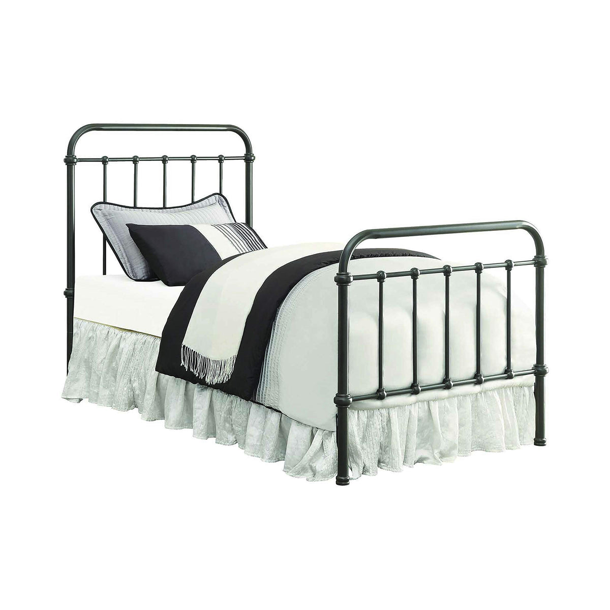 Coaster Home Furnishings Livingston Twin Metal Bed Dark Bronze