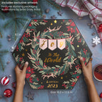 Arteza Advent Calendar 2023 (Fine Art, 12 Days) Art Supplies Holiday Gift For Adults, Includes Acrylic, Gouache & Watercolor Pai