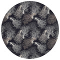 Addison Rugs Harpswell Ahp31 Blue 8' X 8' Indoor Outdoor Round Rug, Easy Clean, Machine Washable, Non Shedding, Bedroom, Living Room, Dining Room, Kitchen, Patio Rug
