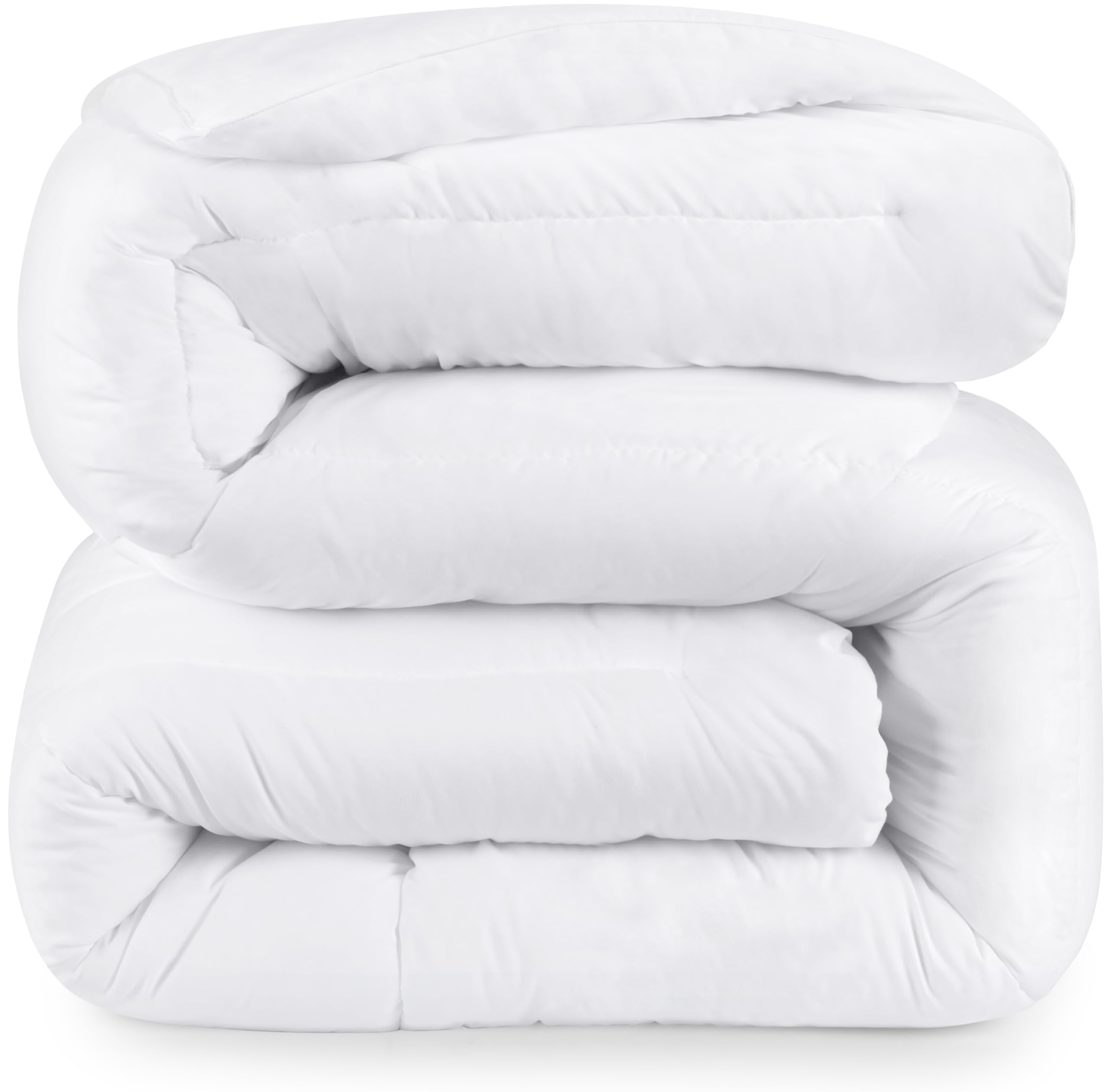 Utopia Bedding Comforters Full Size, All Season Duvet Insert, Down Alternative Box Stitched Bed Comforter With Corner Tabs, Mach