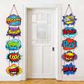 Poen Large Hero Action Sign Cutouts Super Fun Theme Party Supplies Door Sign Hero Theme Birthday Party Hero Back to School Class