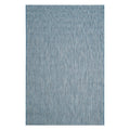 SAFAVIEH Courtyard Collection 2' x 3'7'' Navy/Grey CY8022 Indoor/ Outdoor Waterproof Easy Cleaning Patio Backyard Mudroom Accent