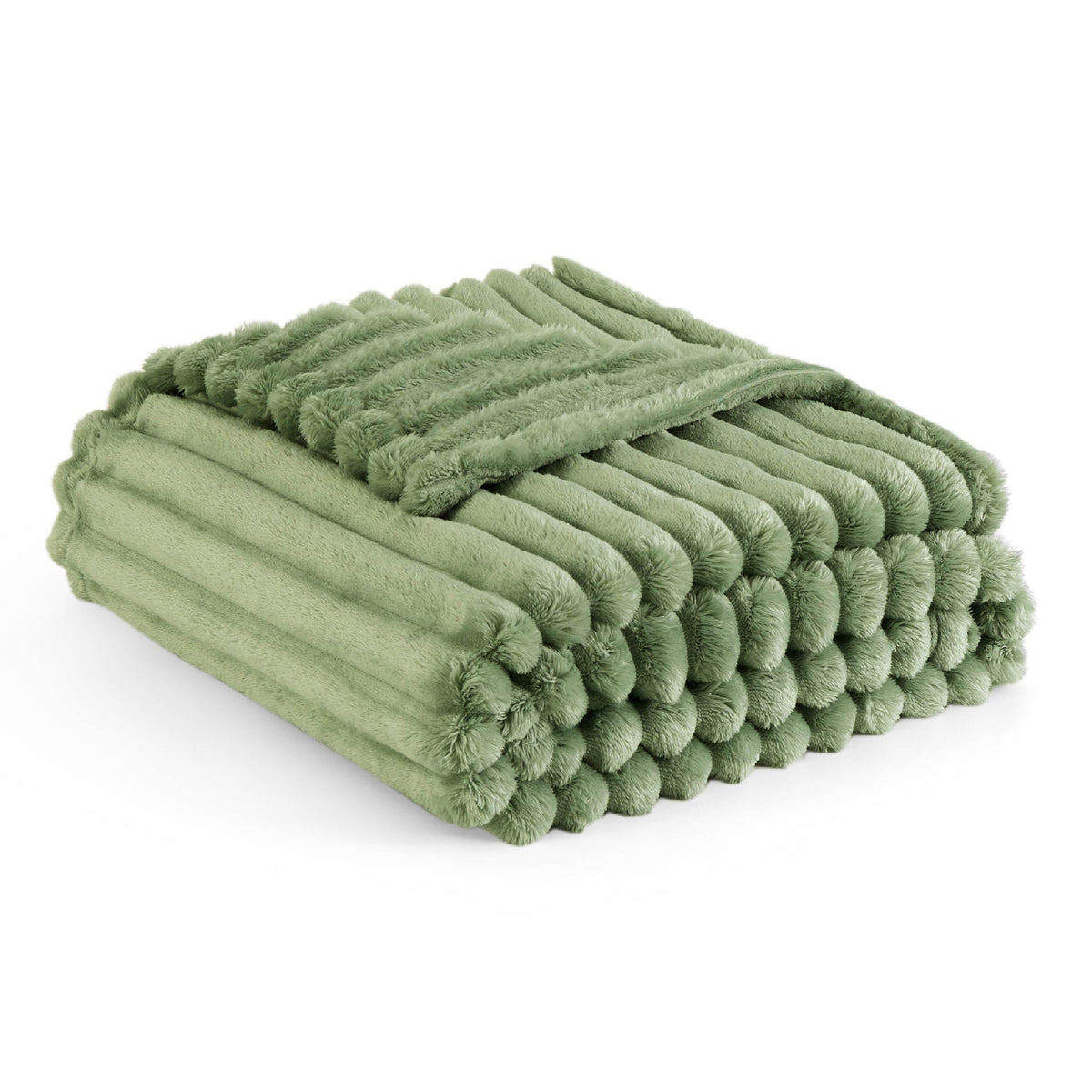 Bedsure Reseda Fleece Throw Blanket For Couch - Super Soft Cozy Blankets For Women, Cute Small Blanket For Girls, 50X60 Inches