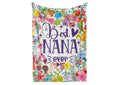 Innobeta Nana Gifts From Grandkids, Grandma Gifts For Nana, Nana Flannel Throw Blankets On Christmas, Mother'S Day, Birthday, 50