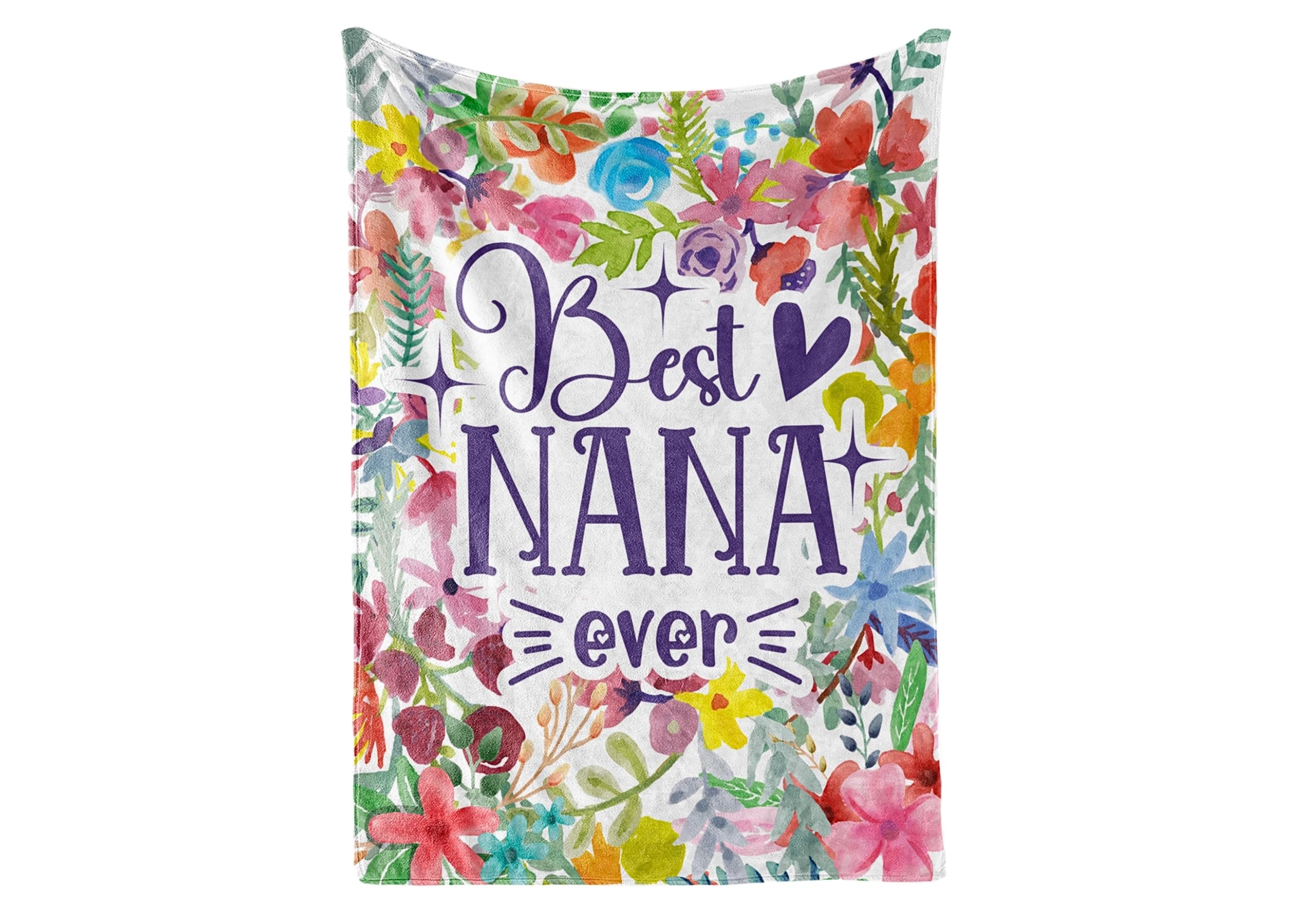 Innobeta Nana Gifts From Grandkids, Grandma Gifts For Nana, Nana Flannel Throw Blankets On Christmas, Mother'S Day, Birthday, 50