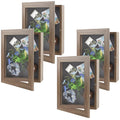 MBC Mat Board Center, 8x10.5 Shadow Box Case, Wall Display, Front-Opening, Great for Travel Souvenirs, Plane Tickets, Brochures(