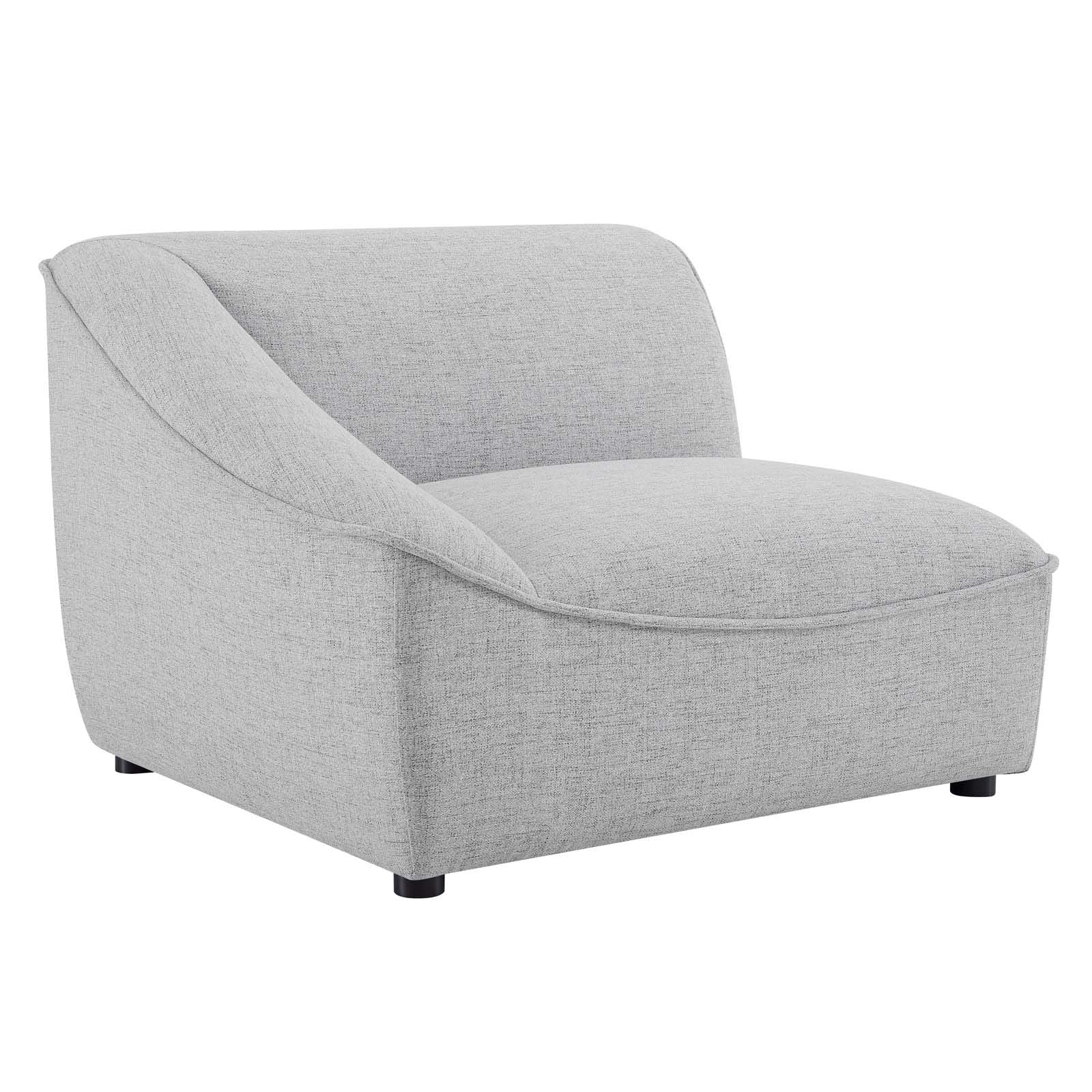Modway Comprise Fabric Upholstered Sectional, Loveseat