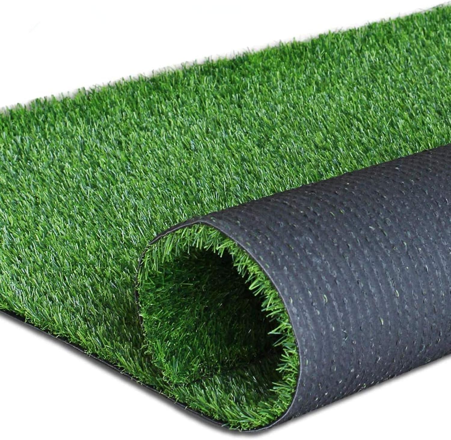 Synthetic Artificial Grass Turf Lawn-2Ftx8Ft, 0.7' Indoor Outdoor Garden Lawn Landscape Synthetic Grass Mat Fake Grass Rug