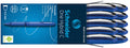 Schneider One Hybrid C Rollerball Pen, 0.3 Mm Hybrid Conical Tip, Light Blue Barrel, Blue Ink, Box Of 10 Pens (183103)