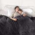 Electric Blanket Queen Size, Super Soft Cozy Upgraded Flannel Heated Blanket Dual Control With 5 Heating Levels & 10 Hours Auto