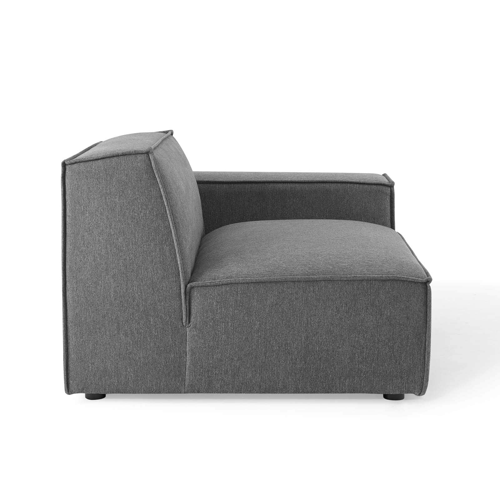 Modway Eei-3869-Cha Restore Left-Arm Sectional Sofa Chair, Charcoal