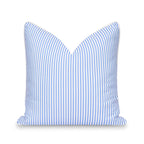 Hofdeco Premium Coastal Patio Indoor Outdoor Pillow Cover Only, 20'X20' Water Repellent For Backyard, Couch, Cornflower Blue S