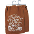 Primitives by Kathy Happy Pumpkin Spice Season Home D  cor Kitchen Towel
