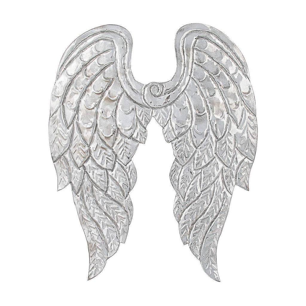 Metal Angel Wings Wall Decor - Religious Home Decor