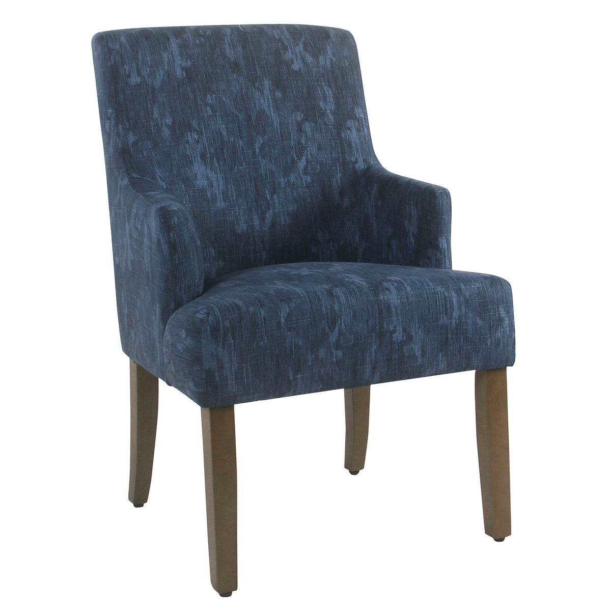 Homepop Home Decor | Upholstered Anywhere Dining Chair | Accent Chairs For Living Room & Bedroom | Decorative Home Furniture (Bl