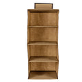 Shrey Creation Non Woven 4 Shelf/Compartment Closet Cloth Hanging Organizer/Clothes Storage Wardrobe Organiser For Almirah  (Be