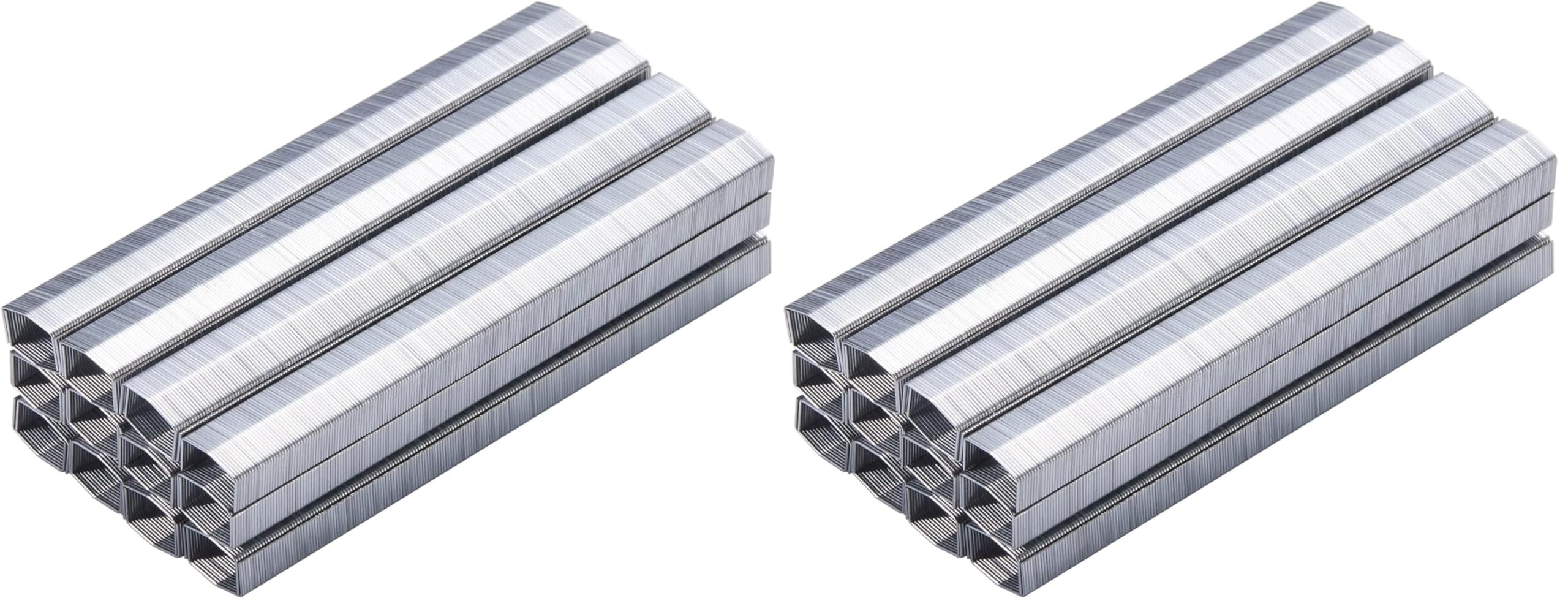 Bostitch Office B8 Powercrown 0.25 Inch Staples, Pack Of 5,000 Staples (Stcrp21151/4), Silver (Pack Of 2)