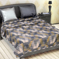 Status Contract Pure Cotton 120 GSM Reversible Soft Lightweight Printed Double Bed Blanket/AC Dohar/Skin Friendly Dohar220x200