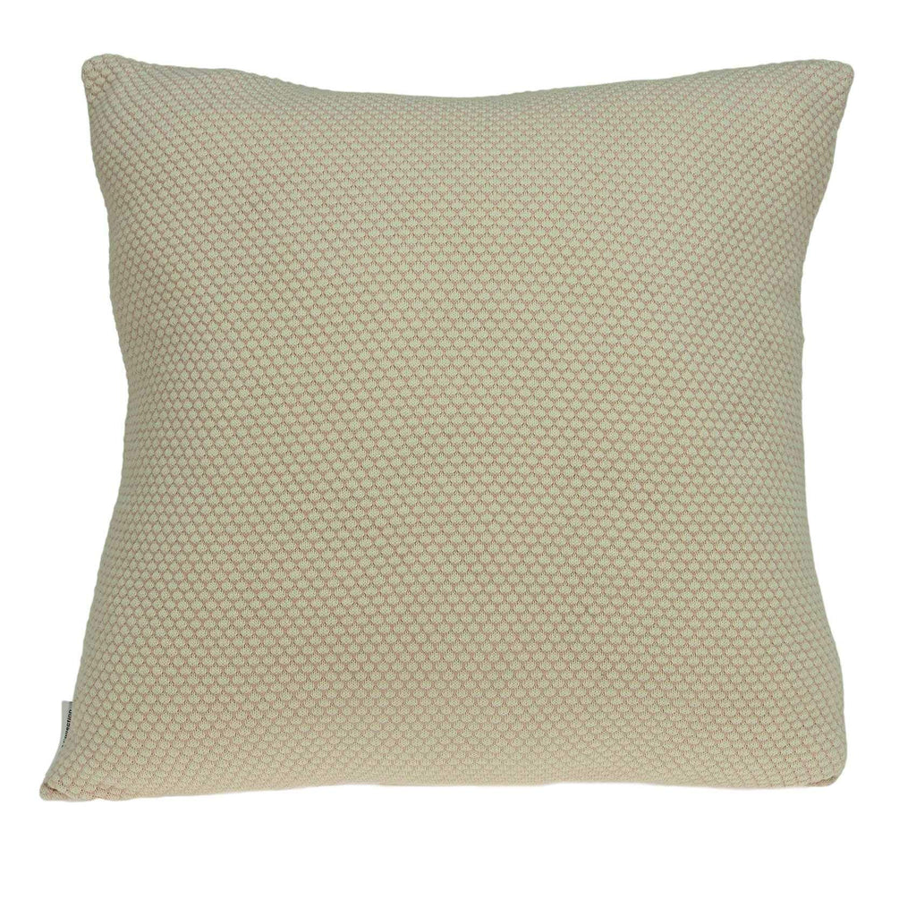 HomeRoots 100% Cotton Parkland Collection Cassi Transitional Tan Pillow Cover with Poly Insert