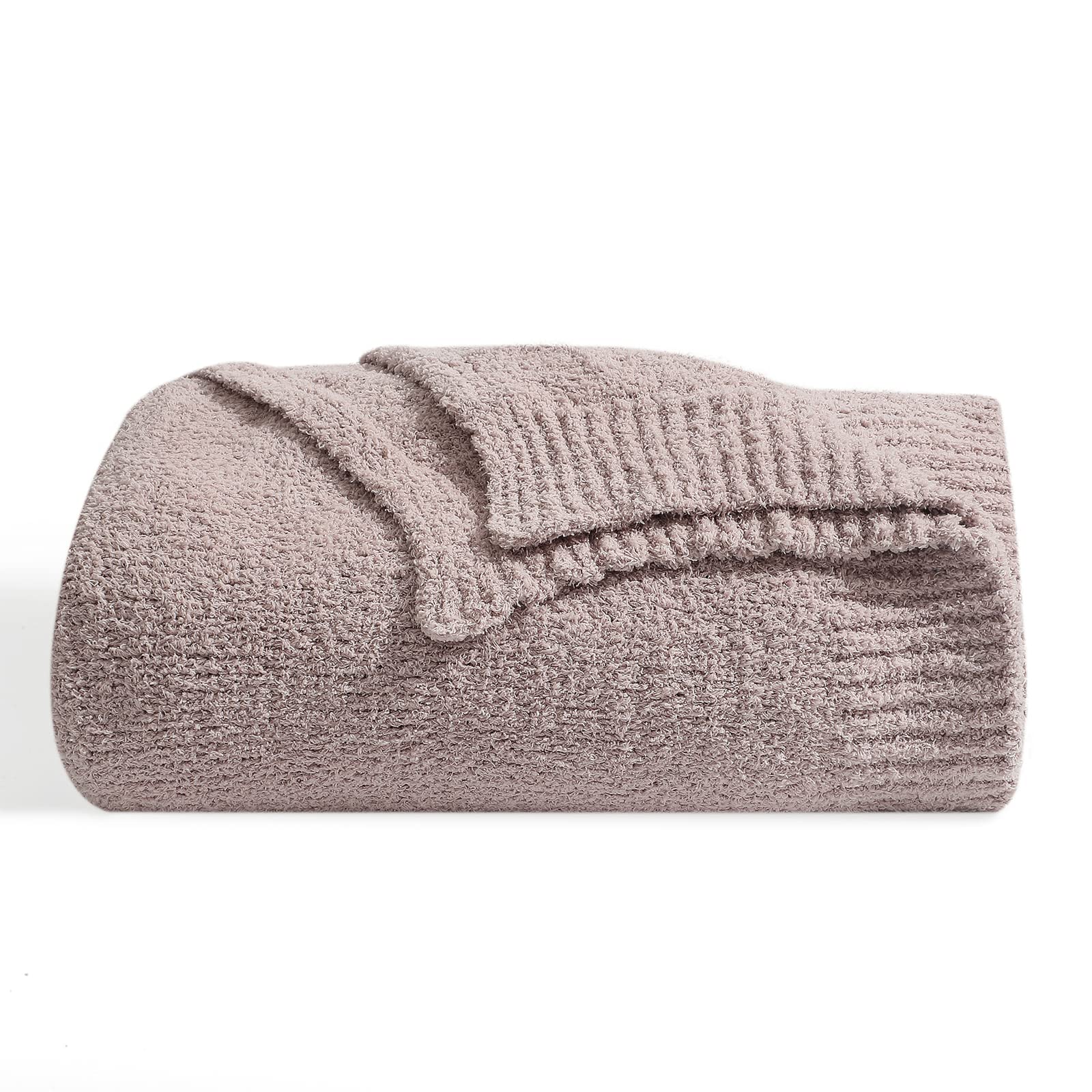 Bearberry Super Soft Fluffy Throw Blanket Lightweight Cozy Warm Throw Blankets For Couch Bed Sofa All Season (Beige, 50   X60