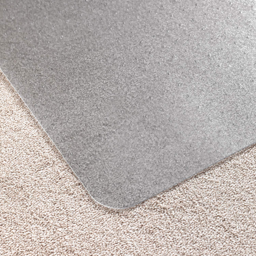 Floortex® Advantagemat® Vinyl Lipped Chair Mat for Carpets up to 1/4" - 45" x 53"
