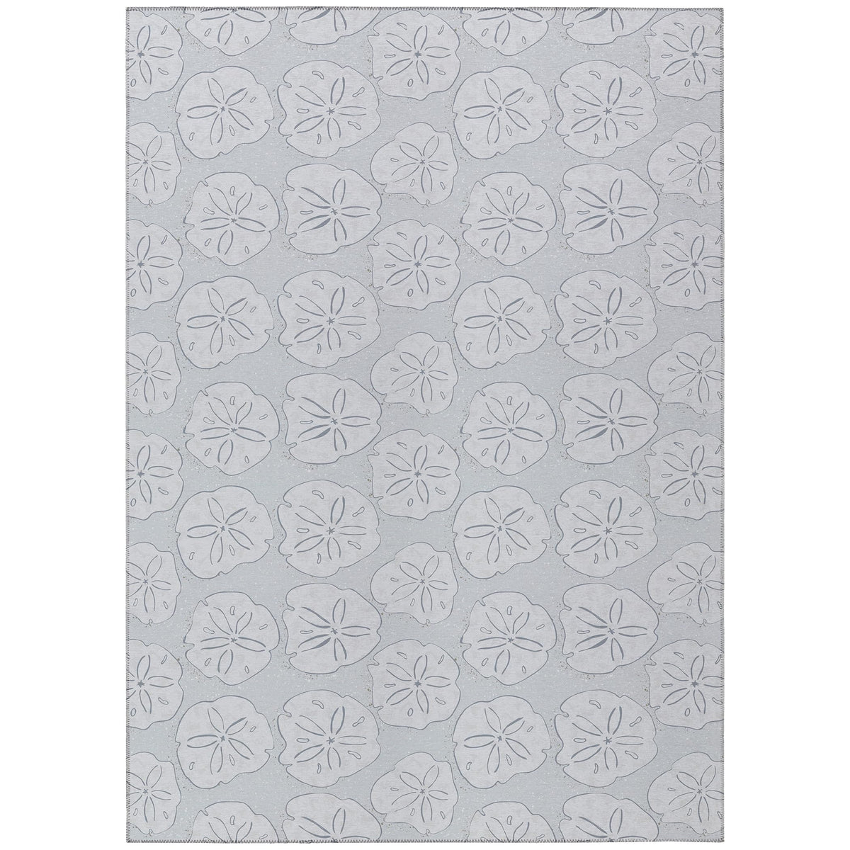 Dalyn Rugs Seabreeze Sz10 Gray Washable 2'6&quot; X 3'10&quot; Indoor Outdoor Area Rug, Easy Clean, Machine Washable, Non Shedding, Bedroom, Living Room, Dining Room, Kitchen, Patio Rug