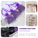 Bnecnet Dried Lavender Bundles Sachets | 2 Bundles Of 200 Stem & 2 Dried Lavender Sachets | Natural Dried Lavender Flowers Bouqu