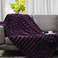 Cheer Collection Faux Fur Throw Blanket - Plush Blanket For Couch And Bed, Soft Throw Blanket, Cozy & Fluffy Fur Blanket For Snu