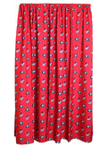 College Covers Everything Comfy Georgia Bulldogs Curtain Panel Set, 2 Panels, 2 Matching Tie Backs, 42 inches Wide by 63 inches 