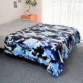 Hommomh Camo Blanket, Hunting Camo Throw Blanket, Camo Gifts For Men And Women, Camouflage Blanket For Hunting, Blue, 60'X80'