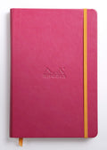 Rhodia Rhodiarama Webnotebook - Lined 96 Sheets - 5 1/2 X 8 1/4 - Raspberry Cover (118752C)