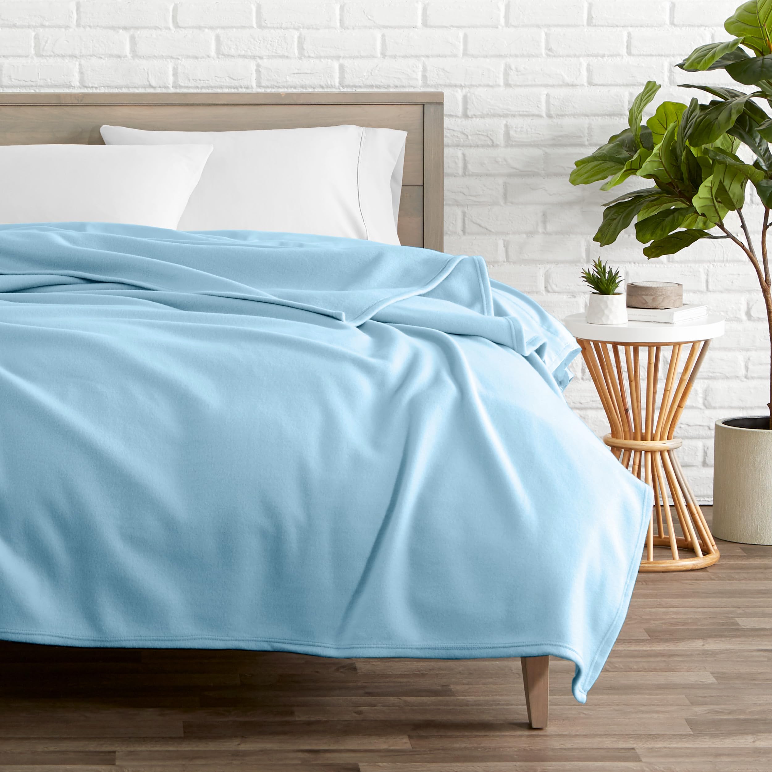 Bare Home Polar Fleece Blanket - Full/Queen Blanket - Warm & Cozy - Premium Fleece Blanket - Blanket For Bed, Sofa, Camping, Tra