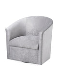 Comfort Pointe Elizabeth Swivel Chair - Silver