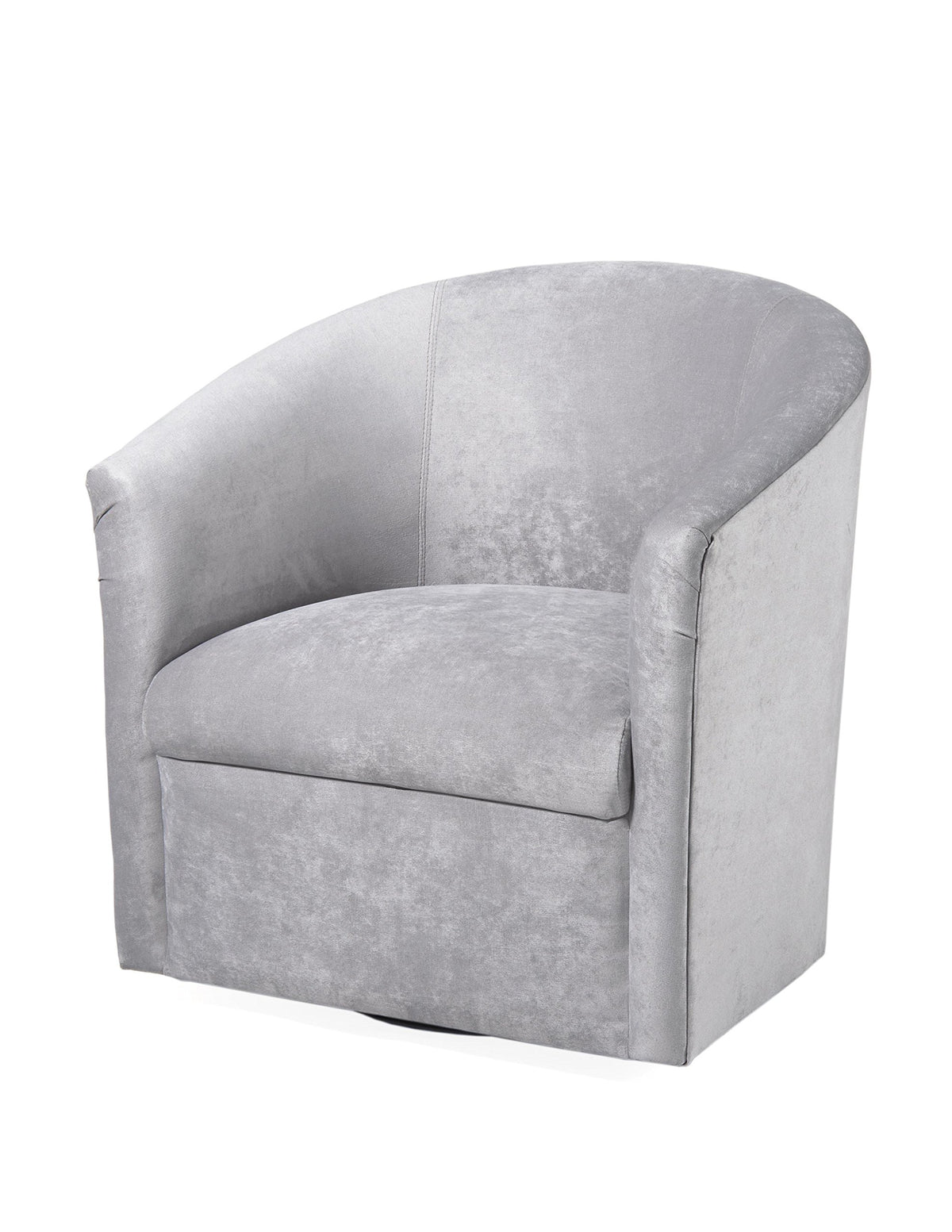 Comfort Pointe Elizabeth Swivel Chair - Silver