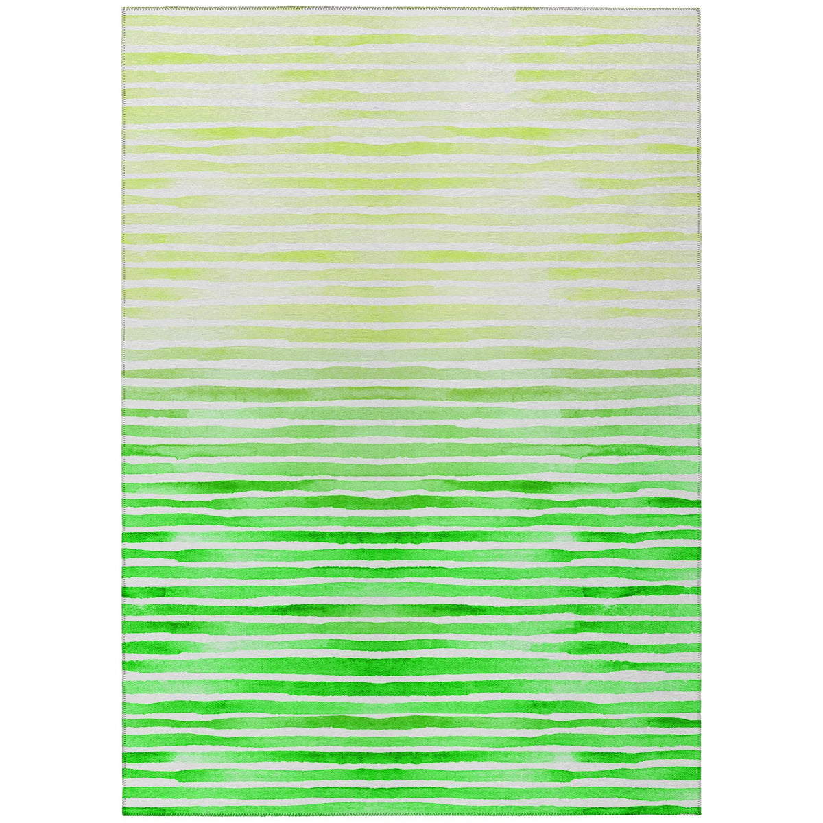 Addison Rugs Surfside Asr38 Green 5' X 7'6&quot; Indoor Outdoor Area Rug, Easy Clean, Machine Washable, Non Shedding, Bedroom, Living Room, Dining Room, Kitchen, Patio Rug