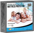 Utopia Bedding Waterproof Mattress Protector Full Size, Premium Terry Mattress Cover 200 Gsm, Breathable, Fitted Style With Stre