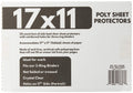 Ruby Paulina 17X11 Sheet Protectors Side Loading With 3-Holes 25 Sleeves Durable Archival Safe Crystal Clear