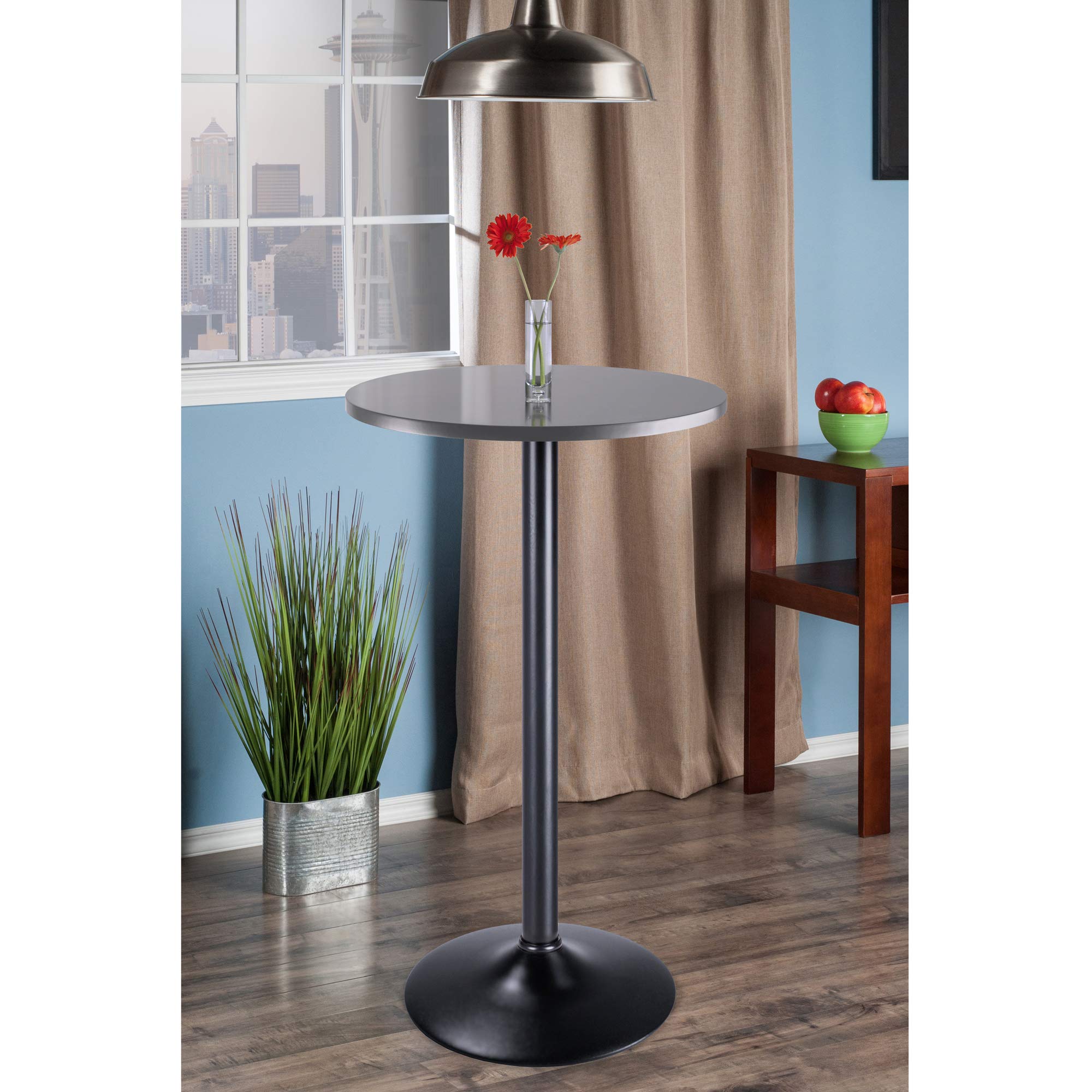 Winsome Wood Tarah Dining, Slate Gray