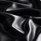Bedelite Satin Pillowcase With Zipper, Black Pillow Cases Queen Size Set Of 2, Super Soft And Cooling Similar To Silk Pillow Cas