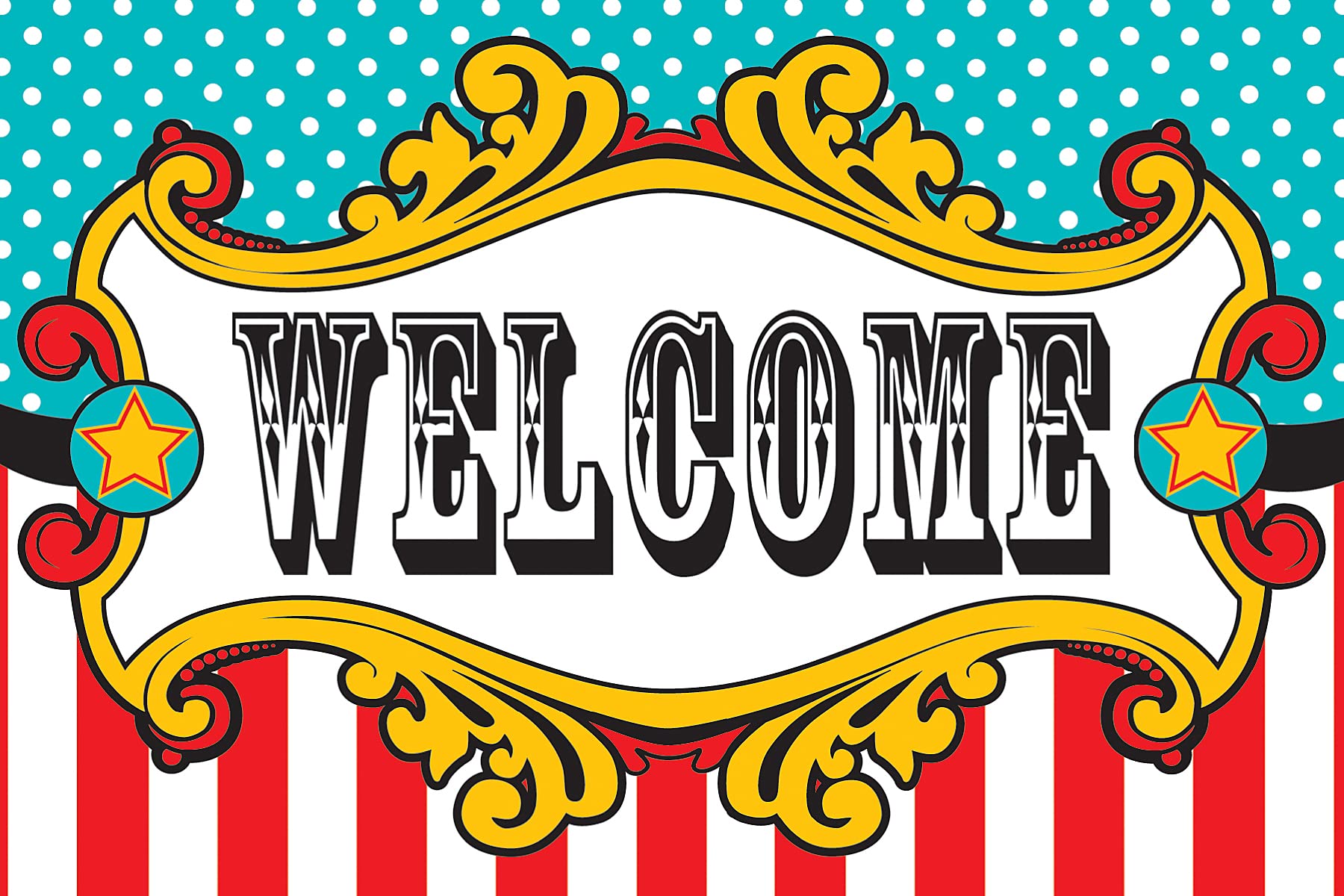 Teacher Created Resources Carnival Welcome Postcards (5716)