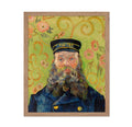 Poster Master Vintage Van Gogh Poster - Retro Impressionism Print - Gift for Artist, Painter - The Postman Joseph Roulin, Portra